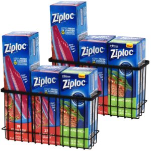 Toplife Wall and Door Adhesive Kitchen Wrap Organiser Rack