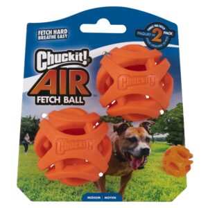 Chuckit! Air Fetch Dog Ball Durable Rubber Dog Toy Launcher Compatible Dog Balls