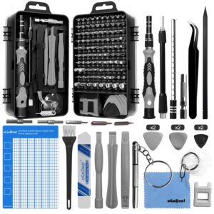 oGoDeal DIY Tool kit Precision Screwdriver Set 127 in 1 Pry Hand Tools for Fixing Computer