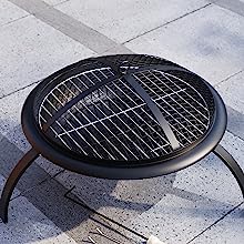 Folding Steel Firepit