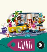 LEGO 41755 Friends Nova's Room Gaming Themed Bedroom Playset, Collectible Toy with Zac Mini-Doll ...