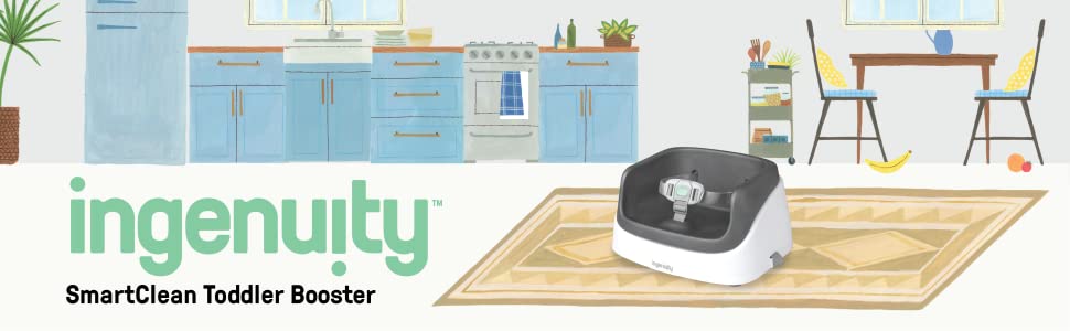 SmartClean Toddler Booster - Slate