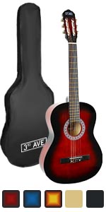 3rd Avenue Classical Guitar Pink