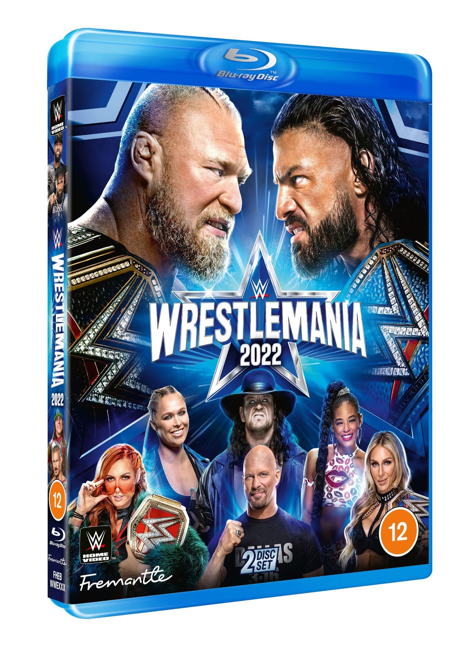 WWE: WrestleMania 38 Blu-Ray [2022]