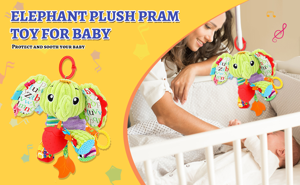 Colorful Infant Stroller Toys