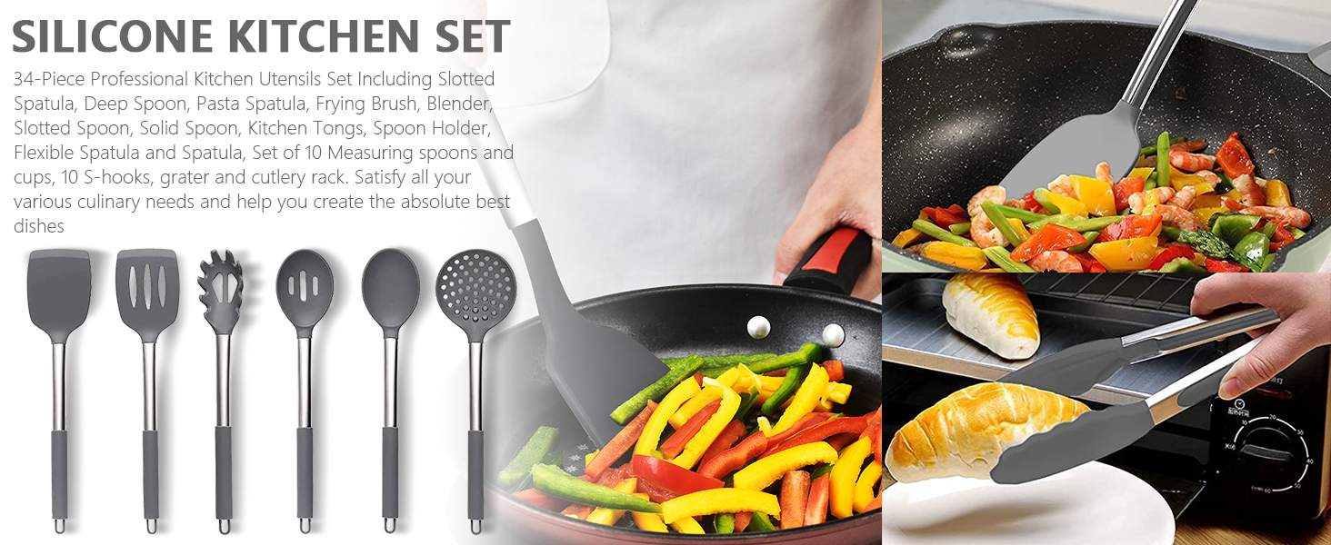 kitchen utensils set