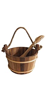 HSE Sauna Bucket with Ladle