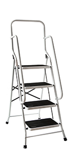Home Vida 4 Step Ladder With Handrail