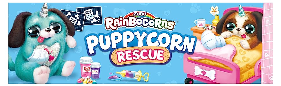 puppycorn; toy vet kit; slime; girls toys; plush pet; surprise toy pet; plush puppy; stuffed animal