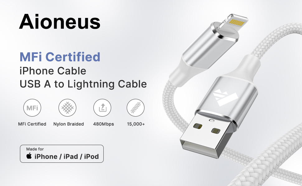 iPhone charger cable