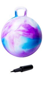 Purple Space Hopper Ball