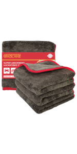 GADLANE Car Microfibre Cloth Drying Towel Super Absorbent Thick Plush Microfibre Car Cleaning Cloths