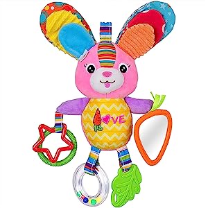Baby Plush Car Seat Toy