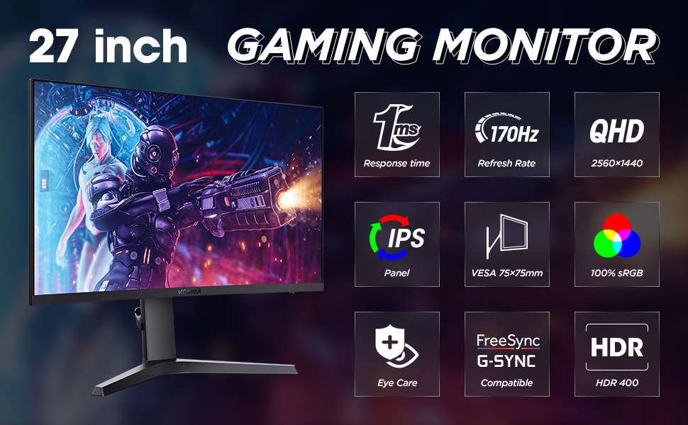 gaming monitor 27 inch