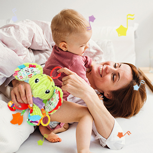 FPVERA Pram Toys for Baby 0-6 Months