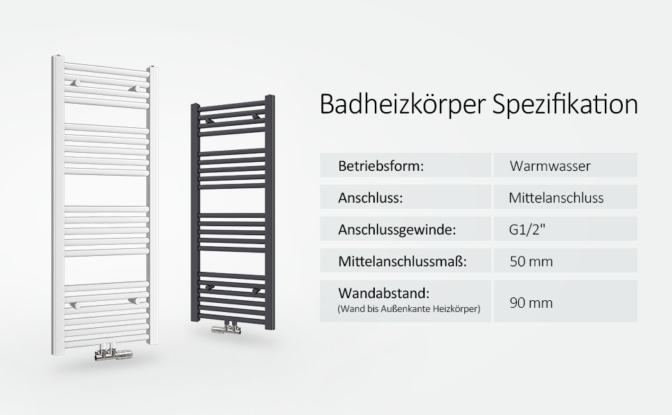 Bathroom radiator.