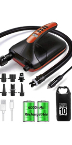 paddle board pump rechargeable