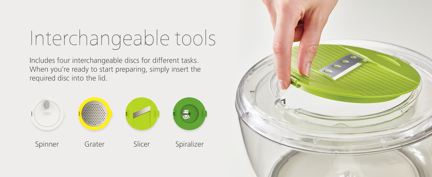 Joseph Joseph Amazon - MultiPrep - Interchangeable tools