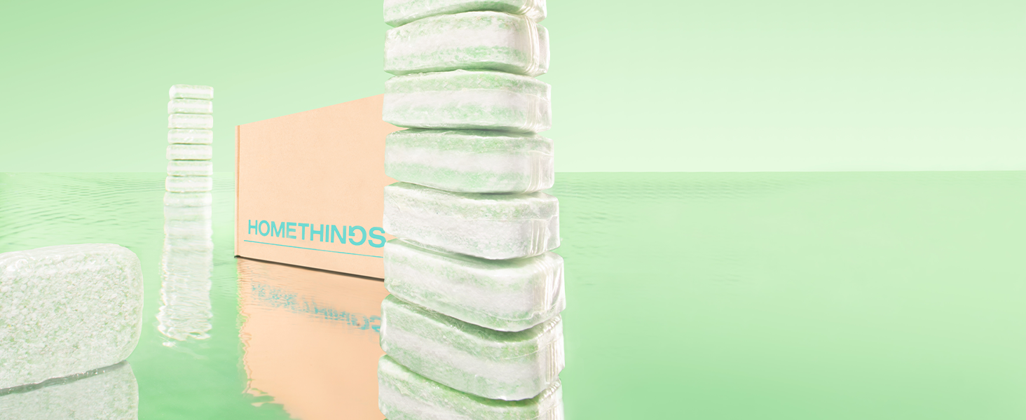 Plastic free dishwasher tablets