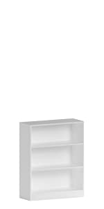 3 Tier Low Bookcase