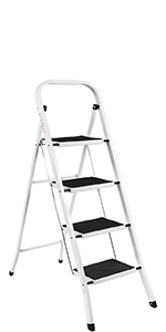 Home Vida 4 Step Ladder With Anti-Slip Mat