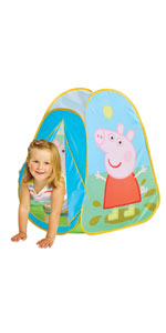 4 sided peppa pig tent