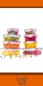 8pcs container set
