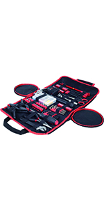 hand tool Set with rolling up bag