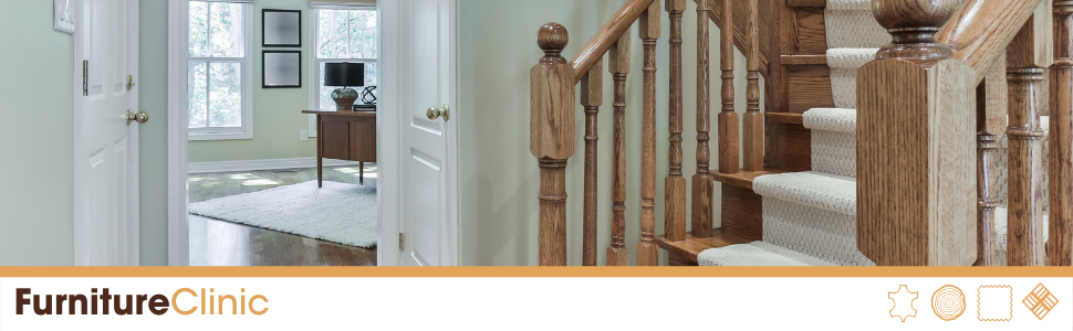 Wooden Banister Header