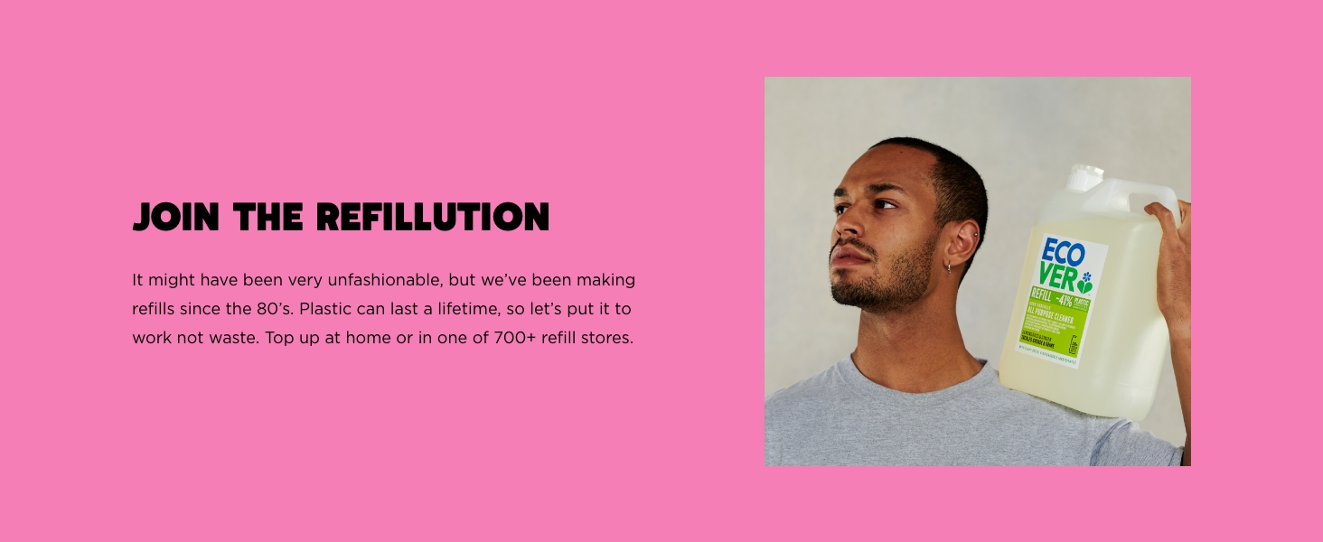 Ecover join the refillution 