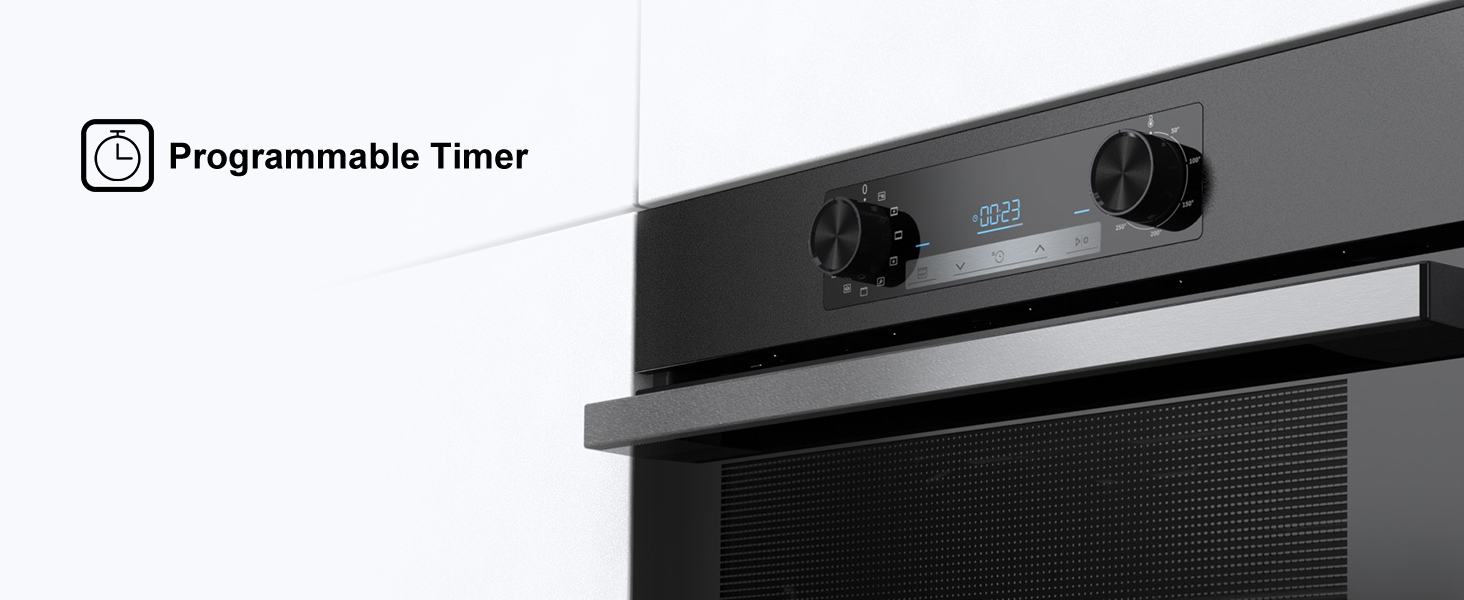 LED timer is always there for your better cooking result control