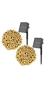 2 pack solar lights
