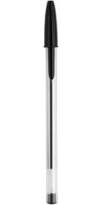 Pen, Writing, Cristal, Black, medium