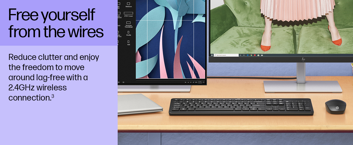 HP 230 Wireless Keyboard and Mouse Combo
