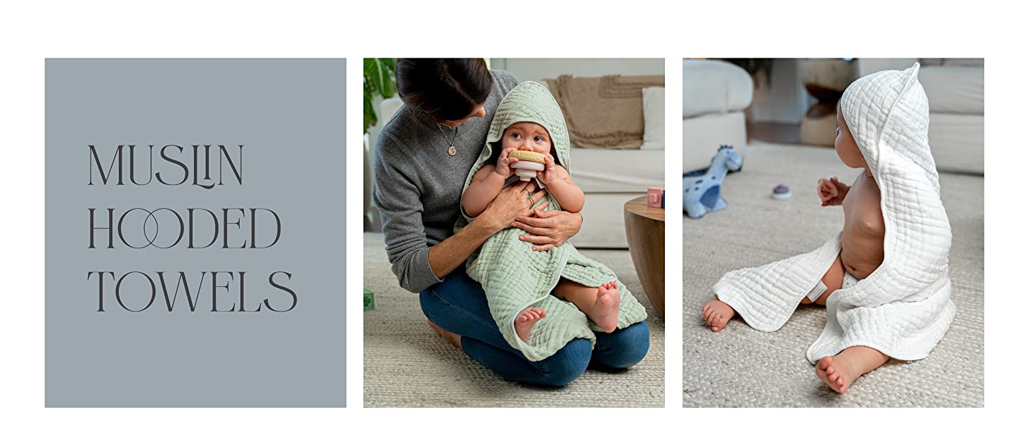 Muslin Hooded Towels