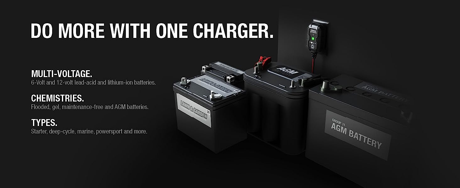 GENIUS1, Smart Battery Charger, Charger, Battery Charger