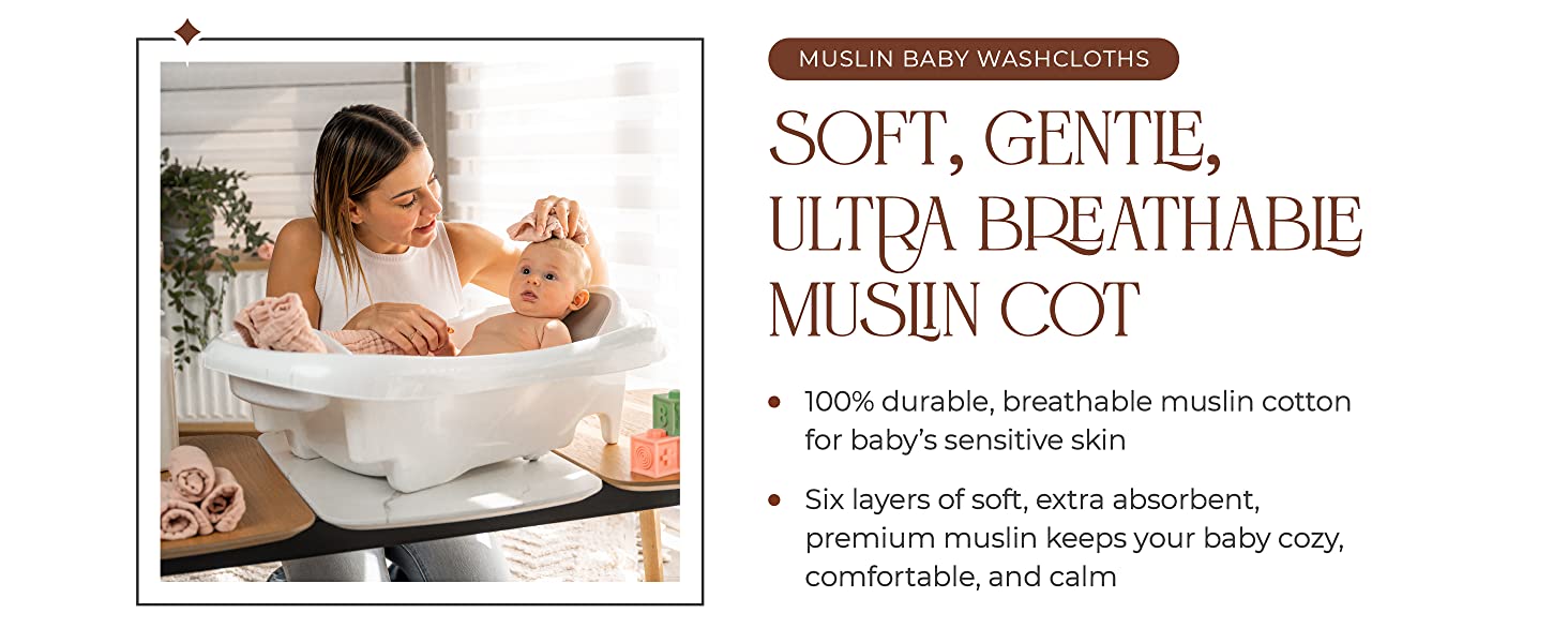 Muslin Washcloths