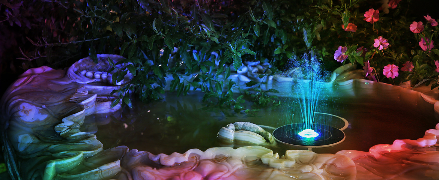 solar fountain