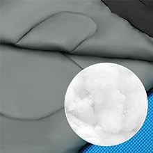 close up fabric sleeping bag