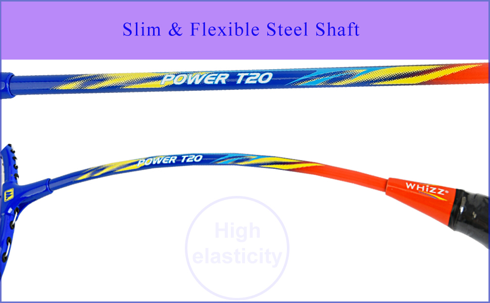 Badminton Rackets Set with Shuttlecocks, Overgrips and Carry Bag for Adults & Children