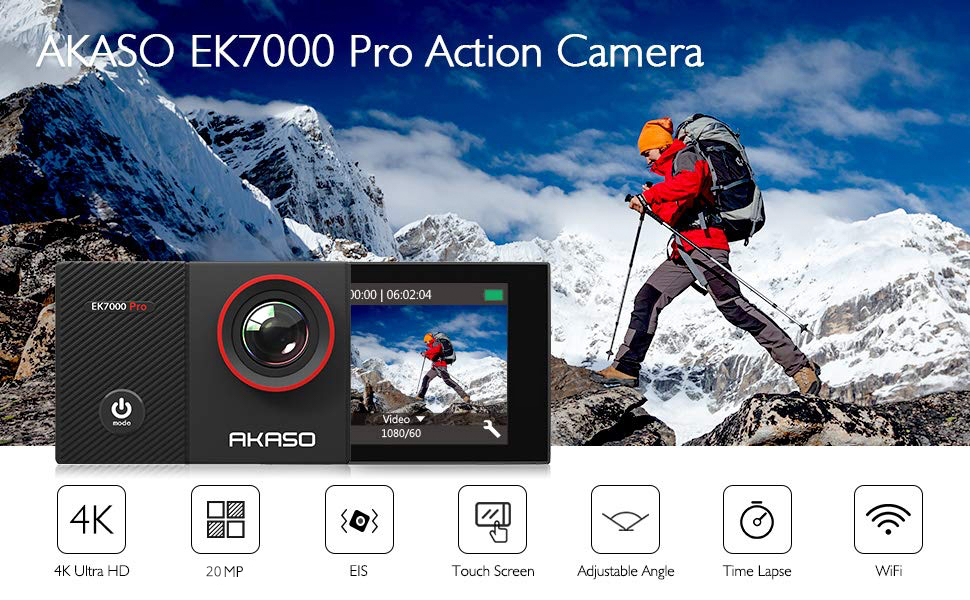AKASO EK7000 Pro Action Camera