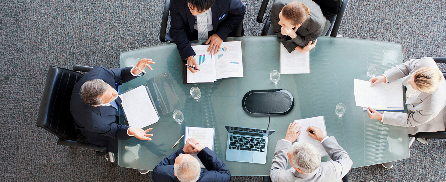 Jabra Speak 810 professional compatible conference call speakerphone for meeting rooms USB Bluetooth