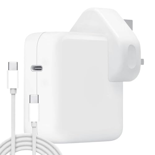 Chargevine&reg; Apple MacBook Charger - 61W USB C Power Adapter with 6ft USB C to USB C Apple Mac Charger Cable and Plug - Can be used as MacBook Air Charger - MacBook Pro Charger - Apple USB C Charge