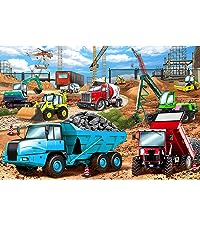 100 piece Construction Vehicles