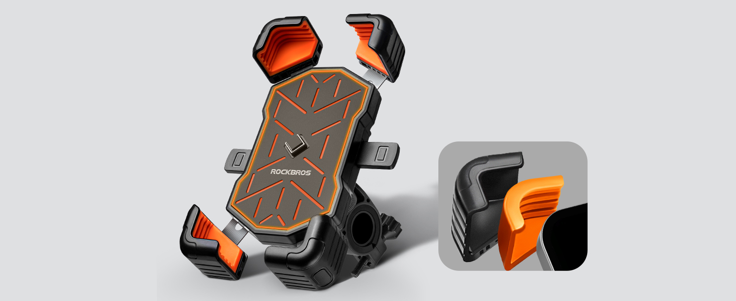 AUTOMATIC LOCK BIKE PHONE HOLDER