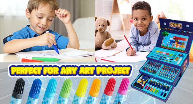 Sonic Colouring Set
