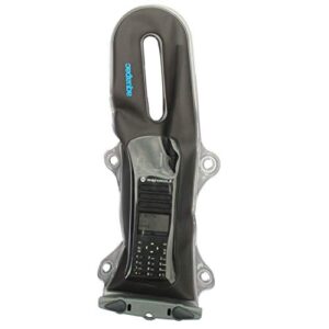 AquaPac Classic Waterproof VHF Radio Case - Plastic Carry Case for Swimming Surfing