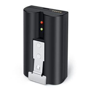 Rechargeable Battery for Video Doorbell 2/3/4 Replacement Camera Batteries 3.65V 6040mAh Cam Battery Upgraded Batteries Larger Capacity (1 pack)