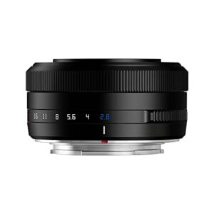 TTARTISAN 27mm F2.8 Auto Focus APS-C Camera Lens Metal Light Weight Portable Camera Lens Support Eyes Tracking for Sony E Mou
