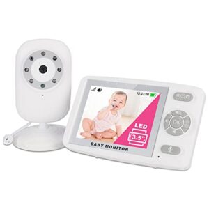 Baby Monitor with Camera and Audio 3.5'' HD Screen Baby Monitor - 2 Way Talk